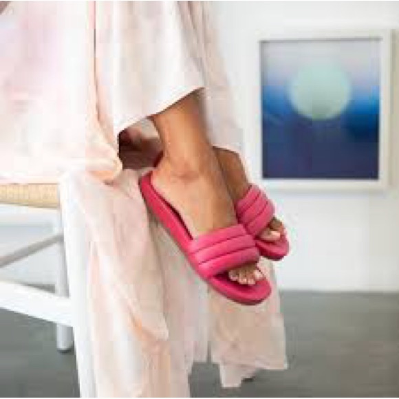 Pink Slide Sandals - Picture 1 of 4